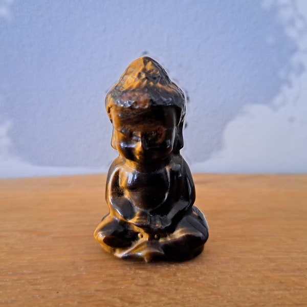 Bouddha Oeil de tigre ou Aventurine