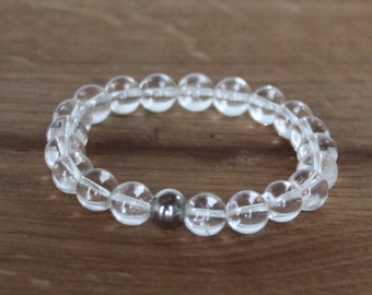 Bracelet Cristal de roche 8mm