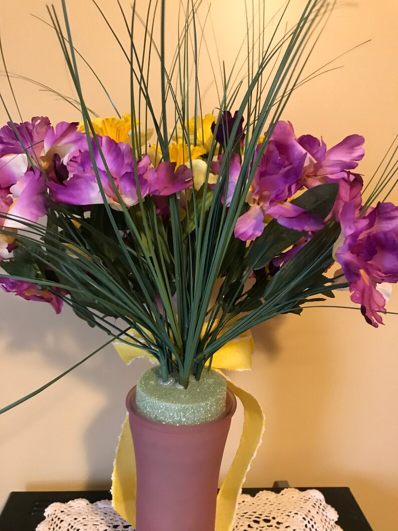 Cemetery Flowers Graveside Flowers Mother's Day Cemetery Etsy