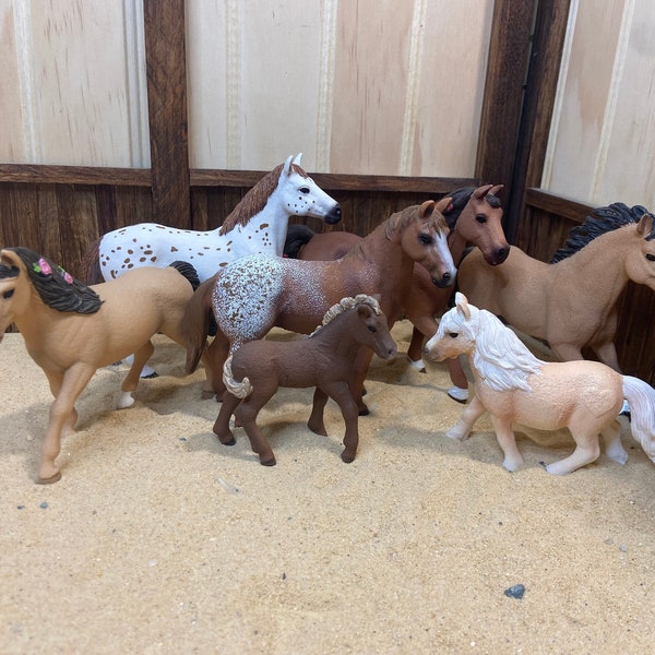 Assorted Schleich Horses