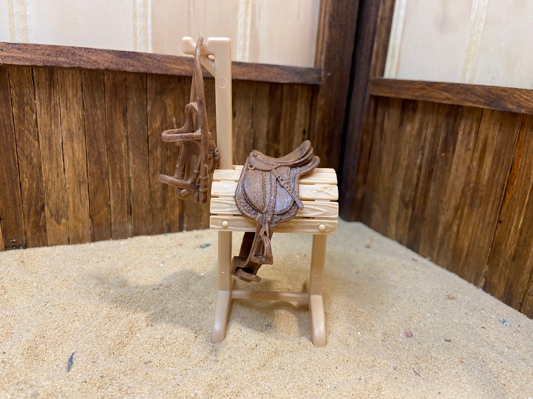 Schleich Horse Saddle and Bridle Set Etsy