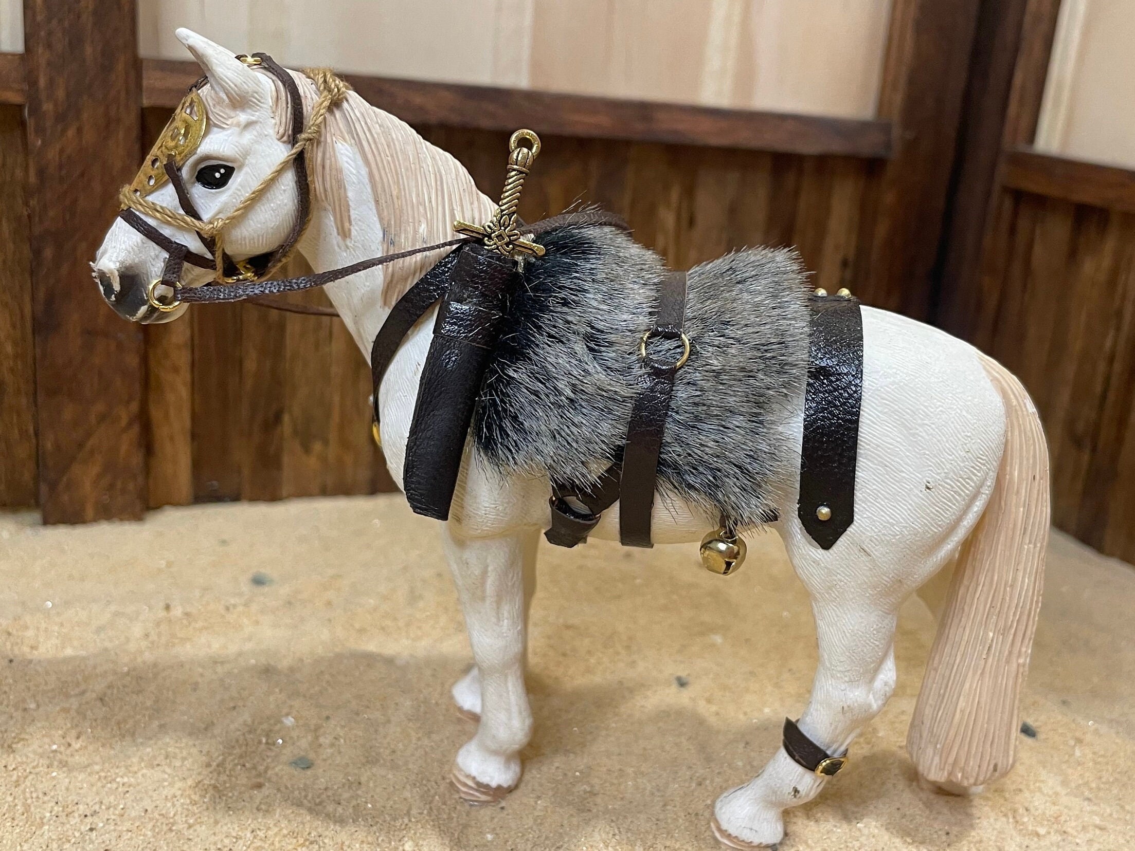 Horse Tack Schleich Dressage Set Billessy SADDLE SET MODEL NOBELL