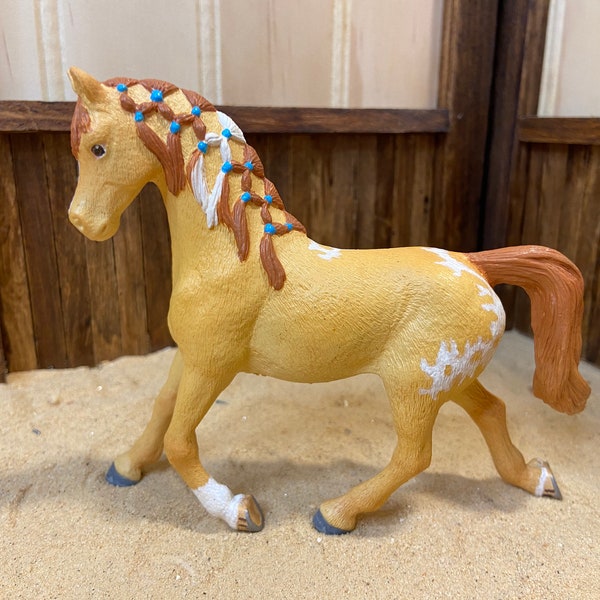 Custom Schleich Horse Repaint