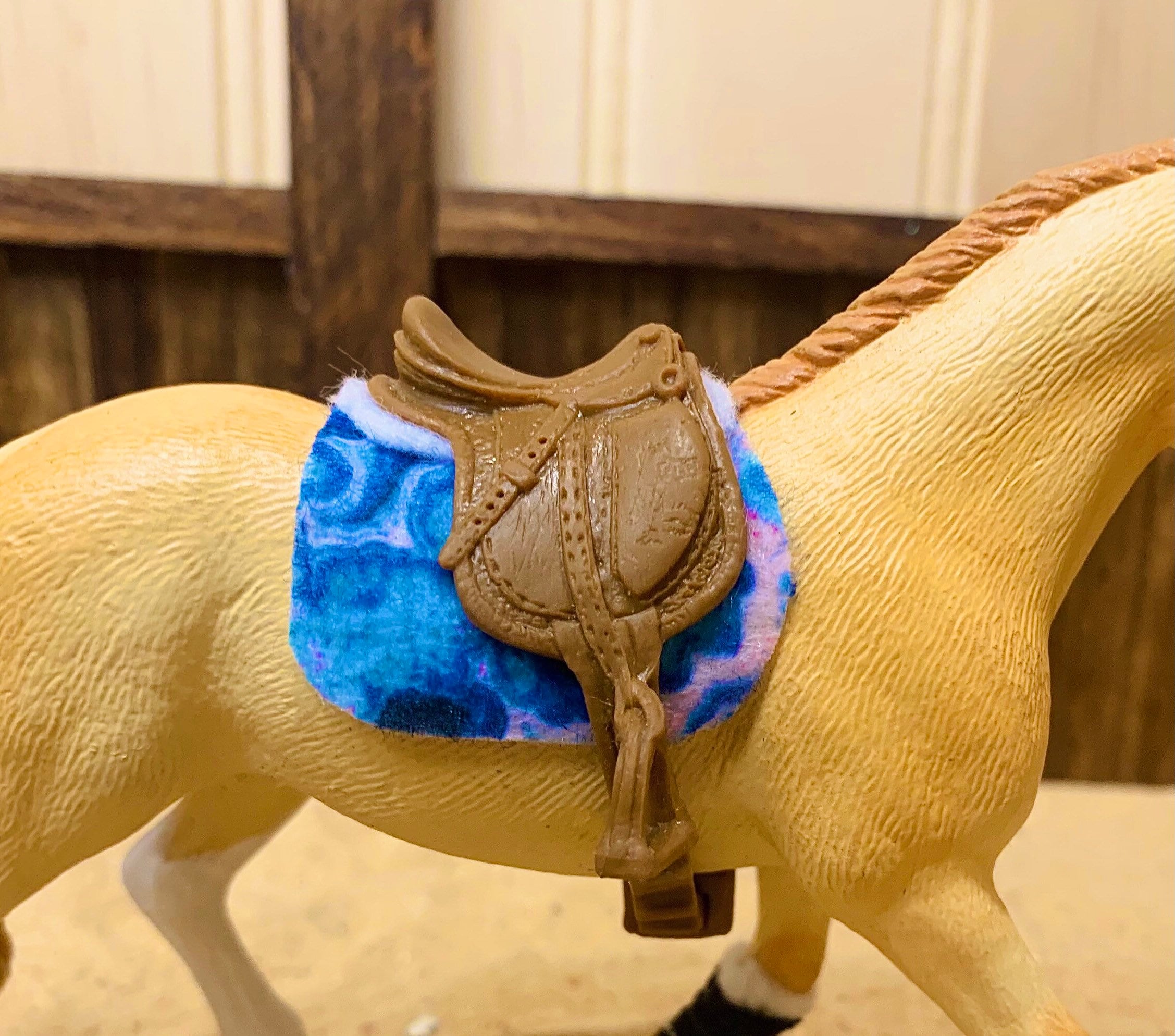 Schleich Horse Saddle Pad AND Half Pad Etsy Australia