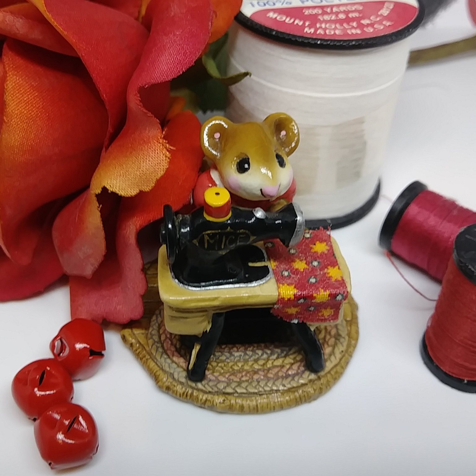 コレクター必見！wee forest folk m-40 ミスボビンインレッド