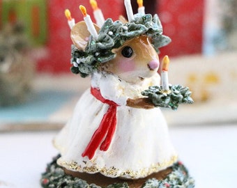 Wee Forest Folk M-337 Yule Log (white Birch), Miniature