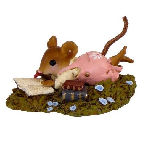Wee Forest Folk M-410 Meadow Musings in Pink, Miniature