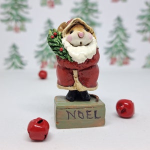 wee forest folk クリスマス Wee Forest Folk M-404 Santa's Christmas Tweets, Miniature