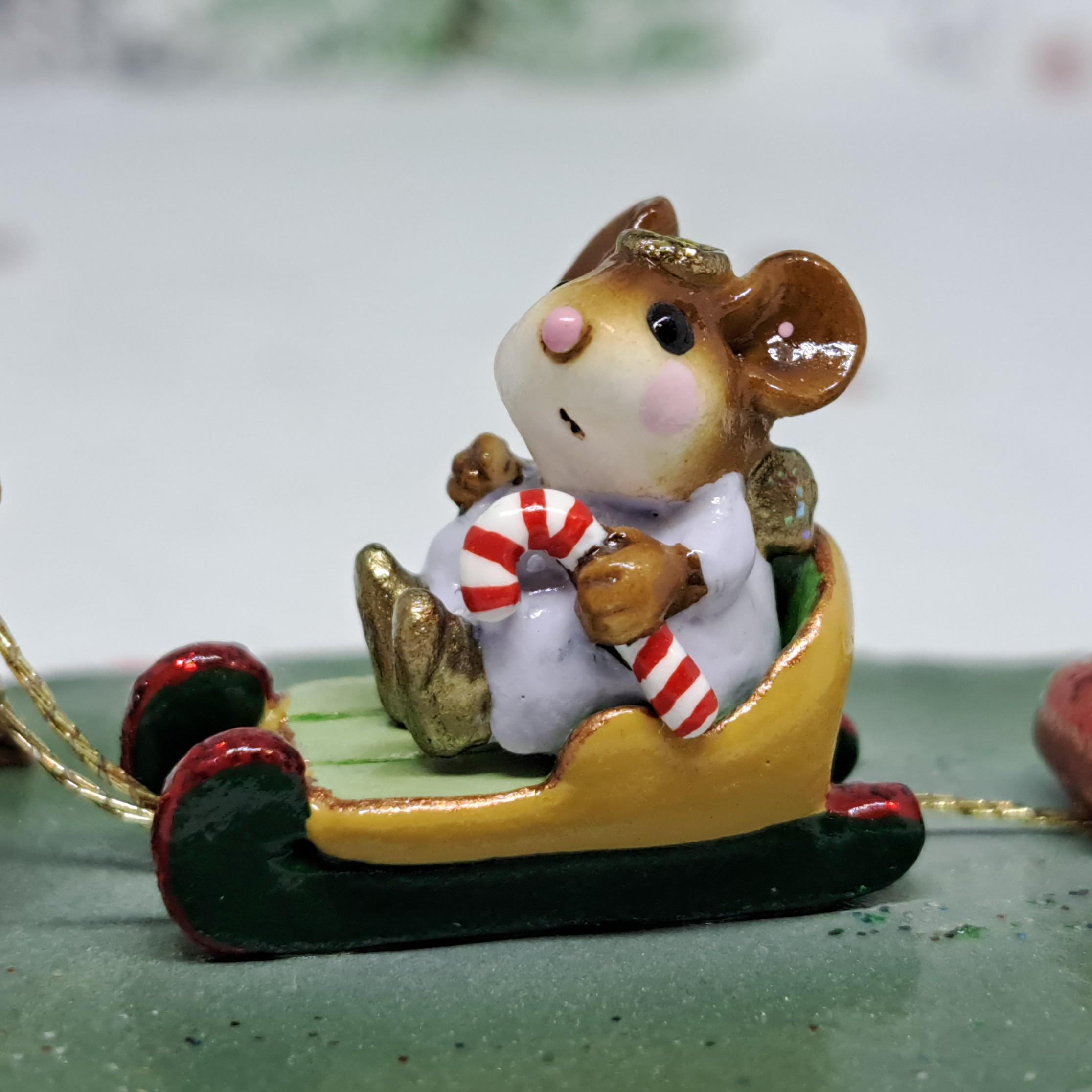 Wee Forest Folk M-262 Lighting the Way, Vintage Miniature