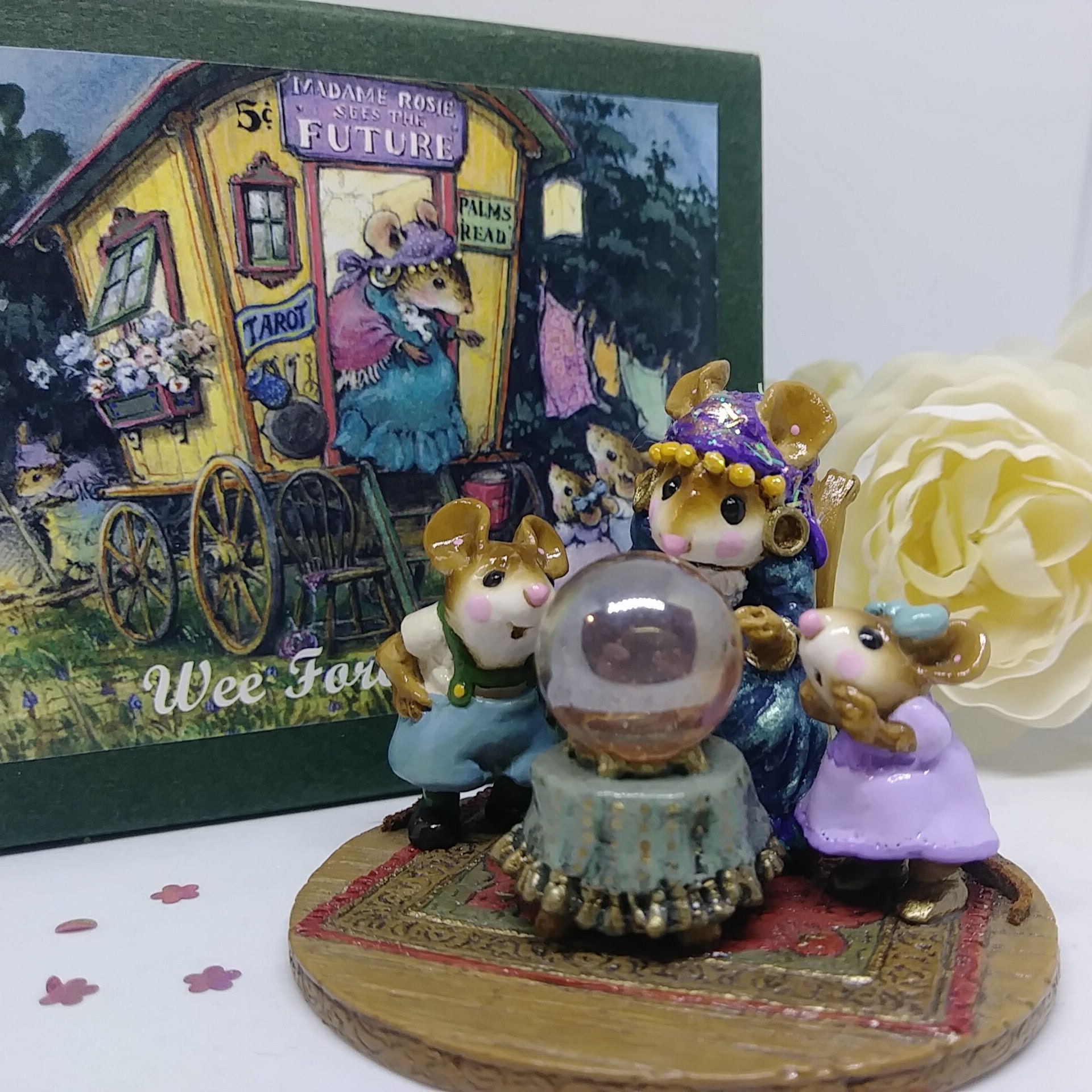 Wee Forest Folk M-2000 Crystal Clear, Fortune Teller Crystal Ball