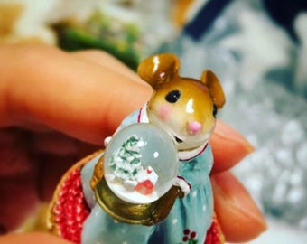 Wee Forest Folk M-337 Yule Log (white Birch), Miniature