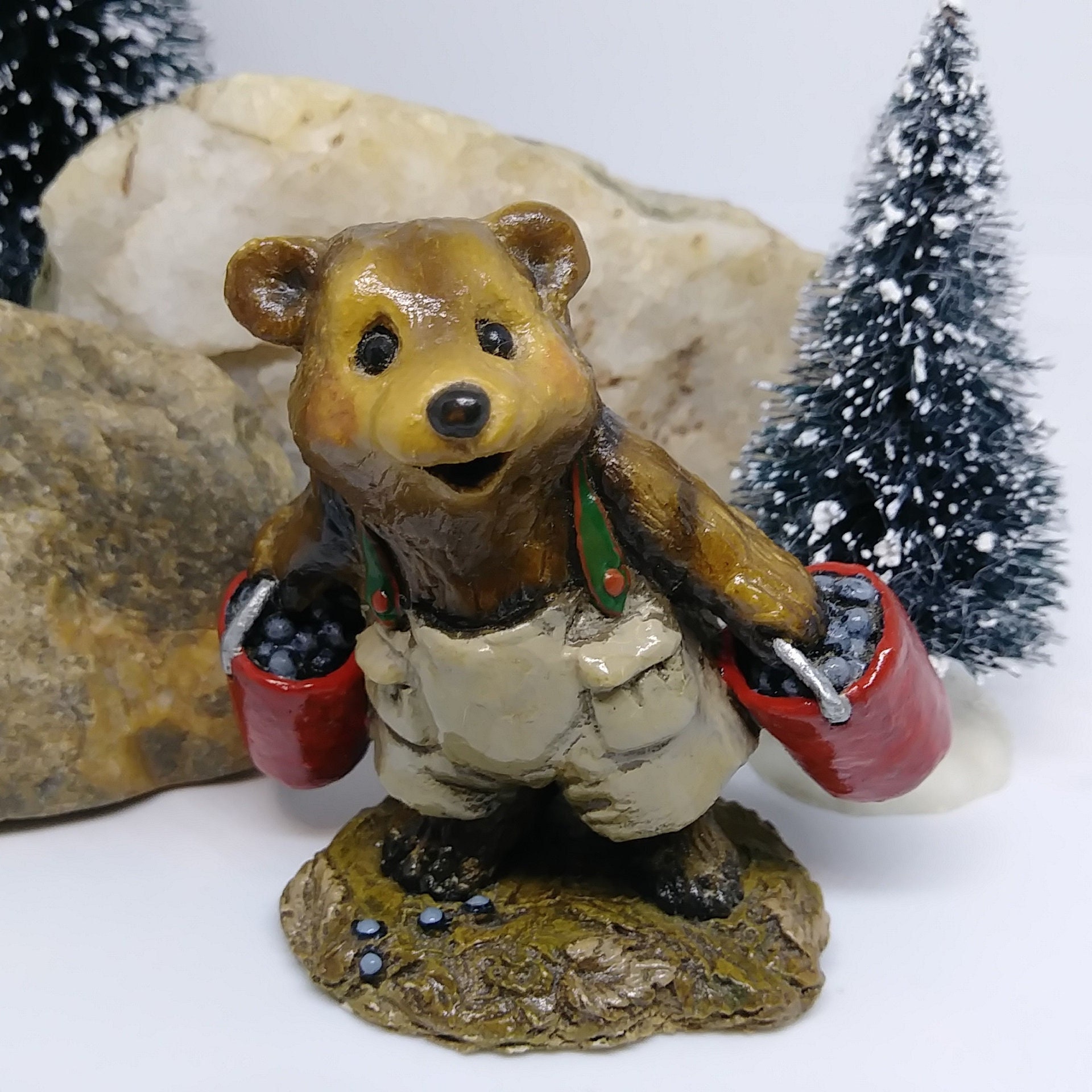 Wee forest Folk テディーベア WeeForestFolkVintage - Etsy