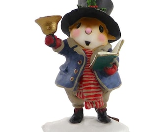 Wee Forest Folk LAMPLIGHT CAROLERS M-86, 1982 Christmas Caroling