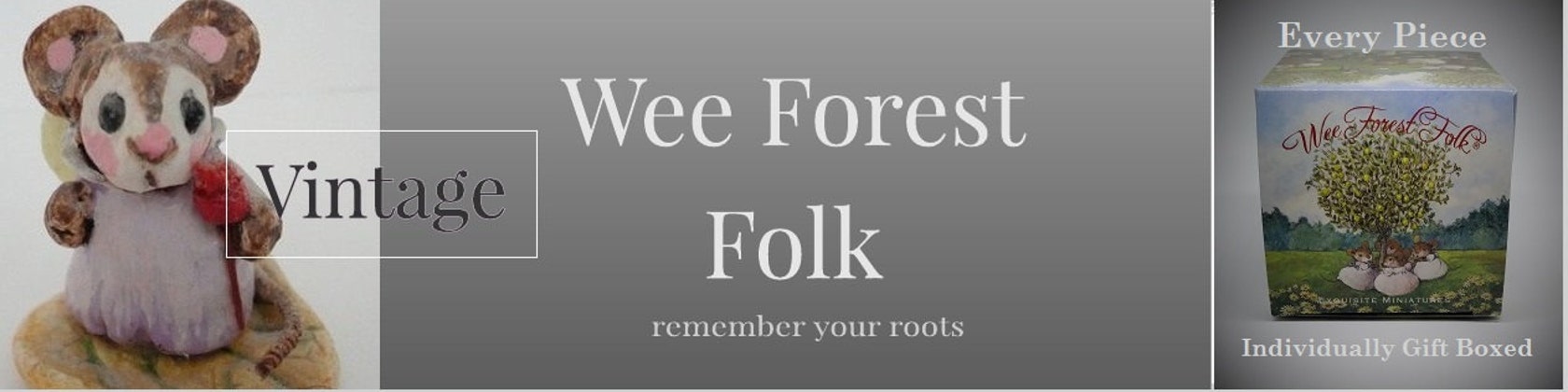 Wee forest Folk テディーベア WeeForestFolkVintage - Etsy