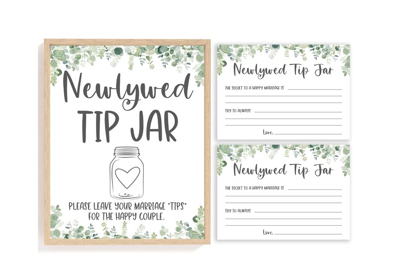 Advice for the Bride and Groom Advice for Couple Bridal Shower Advice ...