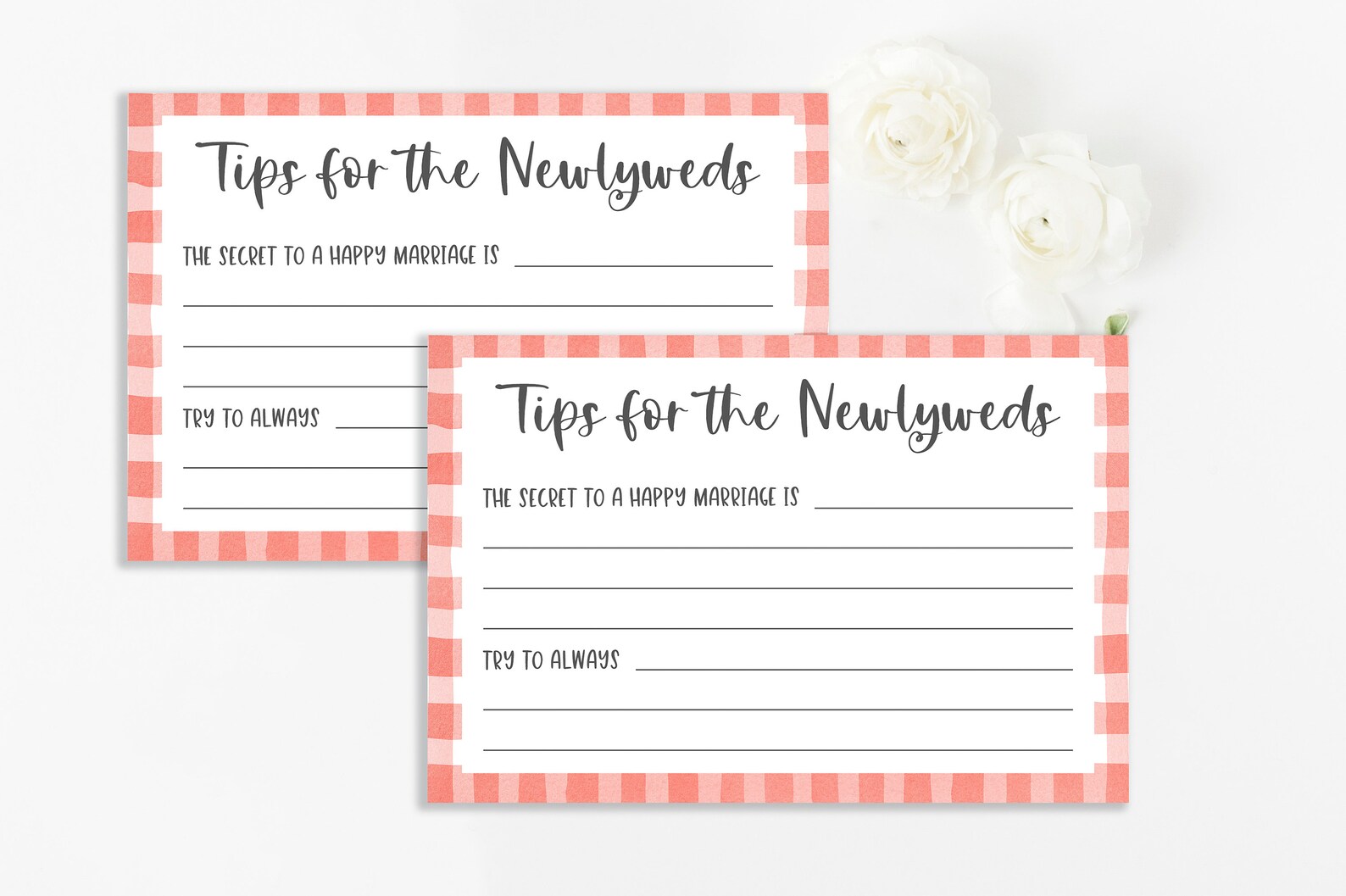 Advice for the Bride and Groom Advice for the Couple Bridal - Etsy