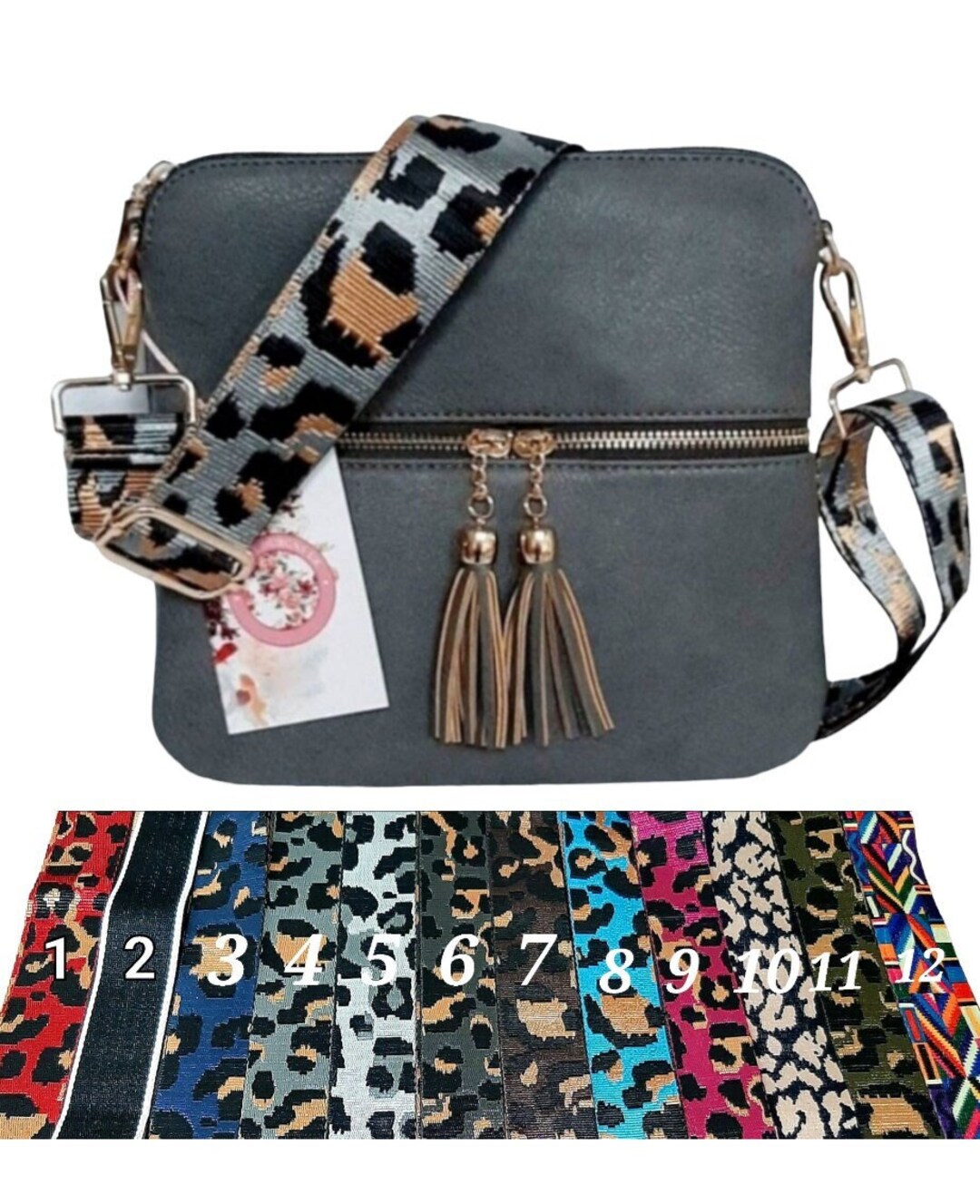 Stunning Tassel Crossbody Bag With Changeable Animal Bag Etsy