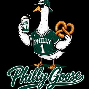 Philly Football Goose PNG