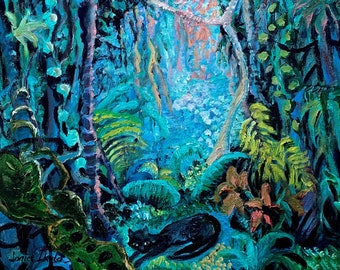 Durmiendo en la jungla