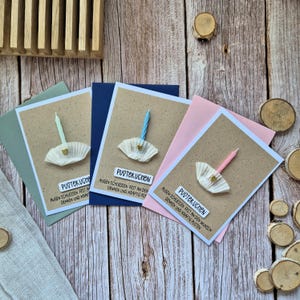 Geburtstagskarte • Pustekuchen • Jubiläum • Klappkarte • Karte mit Umschlag