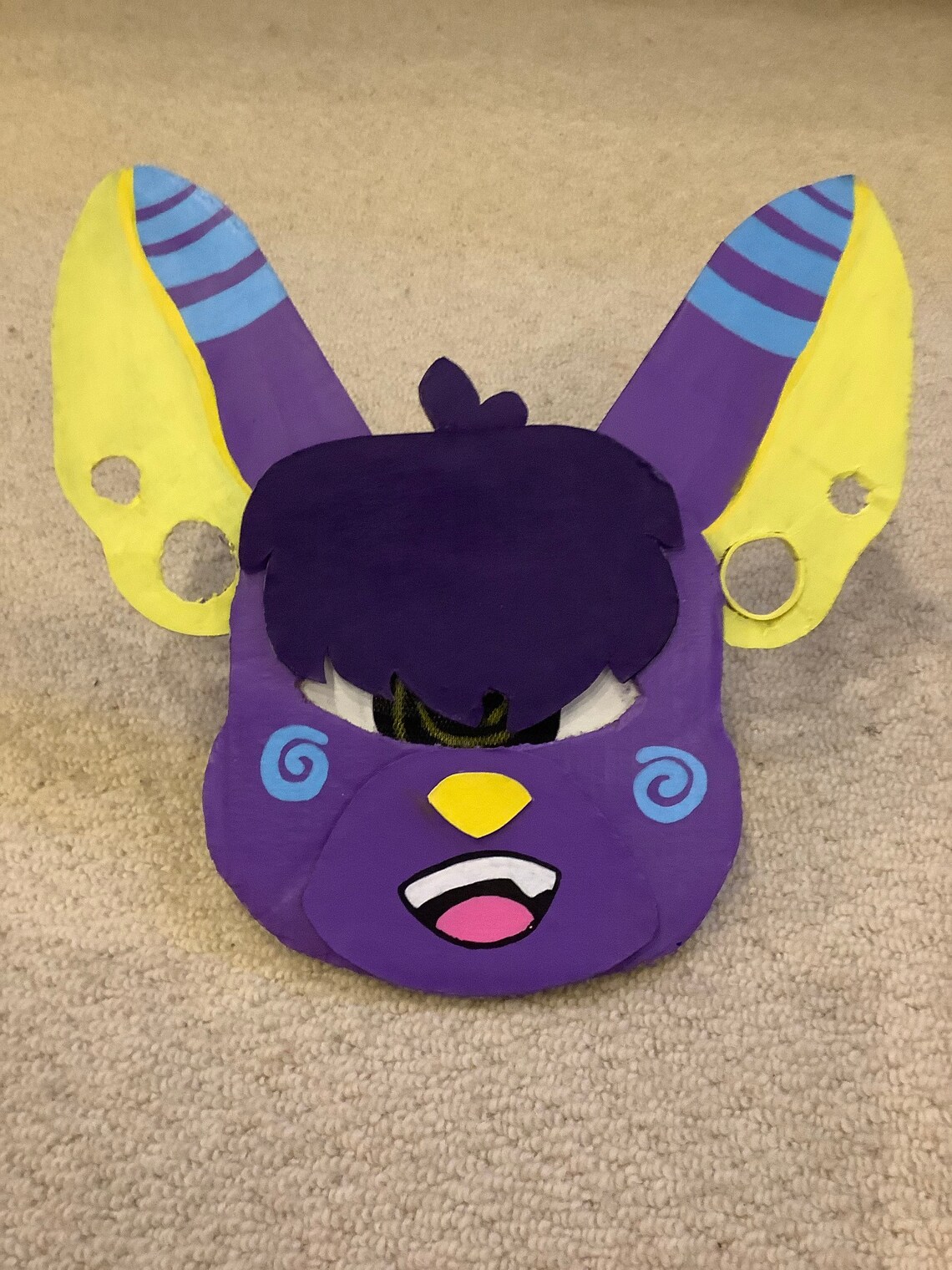 Furry/animal custom expressive cardboard masks Etsy