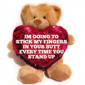 Zamnnn Shawty U Hella Fine 10 Inch Teddy Bear /& Gift Bag Valentines Day Teddy Bear Birthday Funny Cute Stuffed Animal Girlfriend Best Friend: Anniversary Boyfriend Beige Valentines Bear
