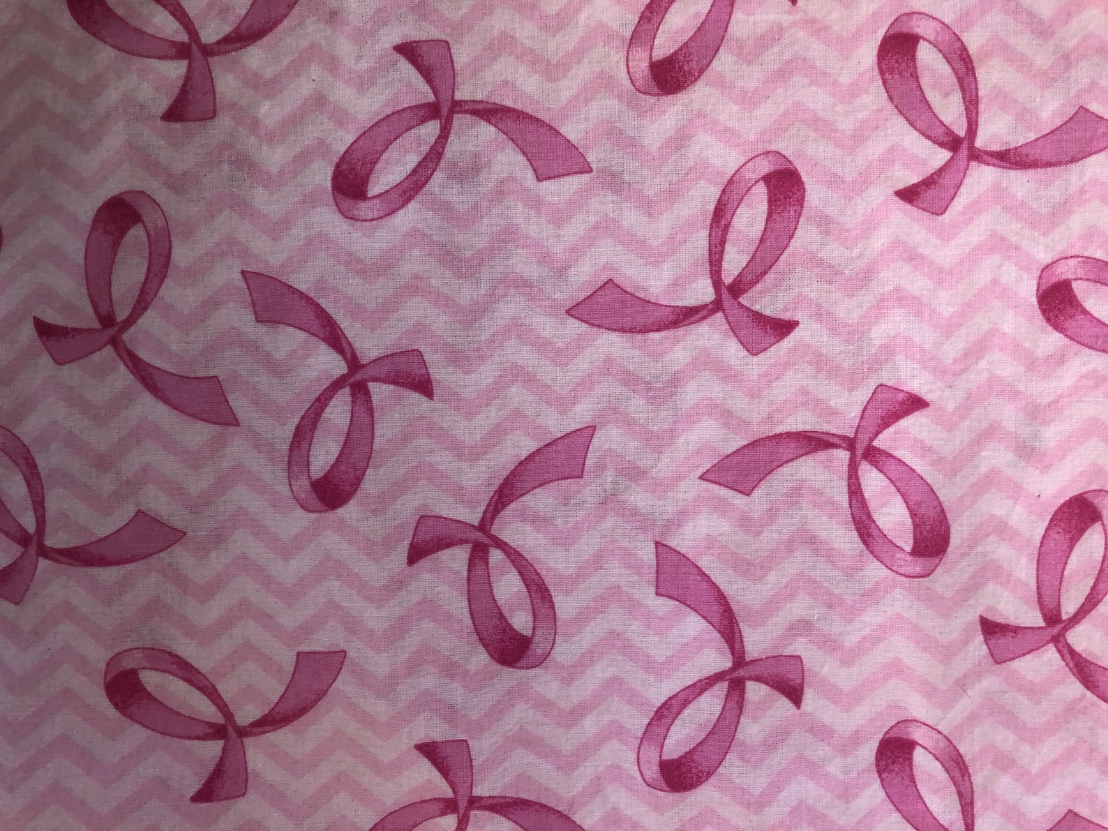 Breast Cancer Awareness Pink Ribbon Quilting Fabric 100 Etsy