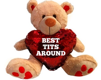 Naughty Bear, Gift For Her, Birthday Gift, Gifts, Valentines Day, Valentines Day Gift, Womens gifts, Galentines Day Gift, Galentines Day
