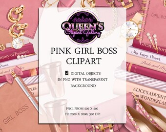 Boss Babe clipart, Business woman clipart, Lady boss clipart, Business stickers, Goodnotes Stickers, Digital Stickers, Digital Planner