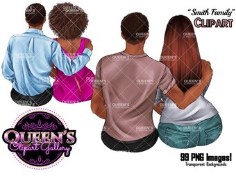 Couple clipart, Boyfriend clipart, Family Clipart, Friends clipart, Wedding Couple Clipart, Lovers Clipart, Relationships Clipart, Dating