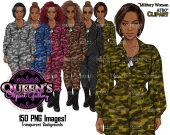 金髪の軍人女性のクリップアート、女性兵士の肖像画（PNG） - Etsy 日本