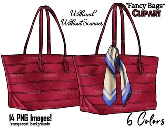 Fashion Clipart, Designer Bag, Bag Clipart,  Fashion Bag Clipart, Purse Clipart, Fashion illustration, Planner Girl Clipart, Glam Girl PNG
