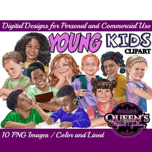 Kids clipart, Young kids clipart, Young students reading and writing, Elementary students, Kiddos, Students clipart, Children clipart