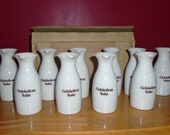 Set of 10 Katsura Gekkeikan Tokkuri Servers for Sake