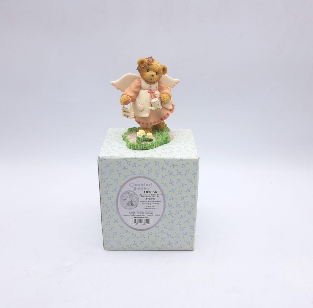 Cherished Teddies -sydney With Certificate & Box - Etsy Canada