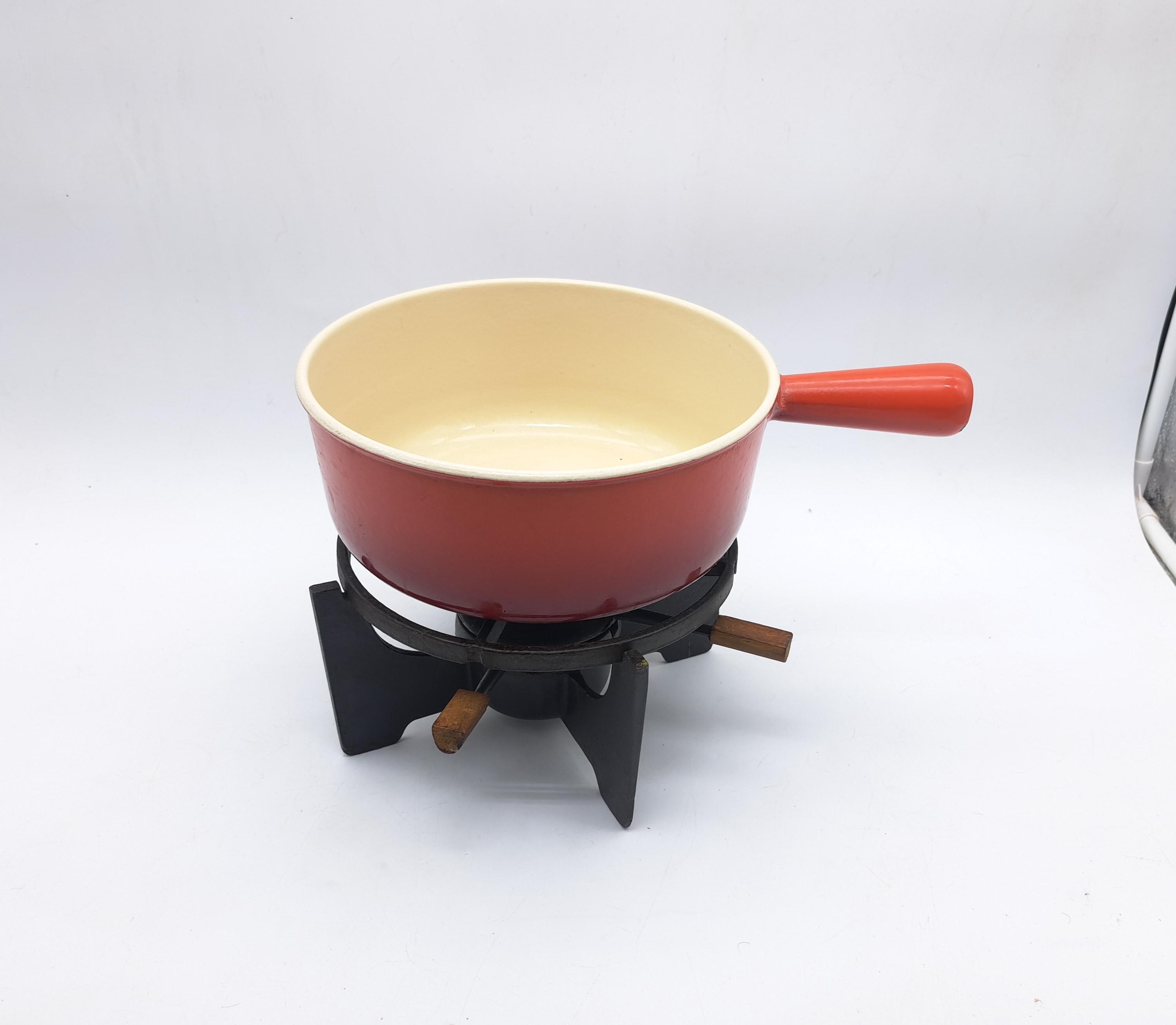 Vintage fondue le creuset - Etsy 日本