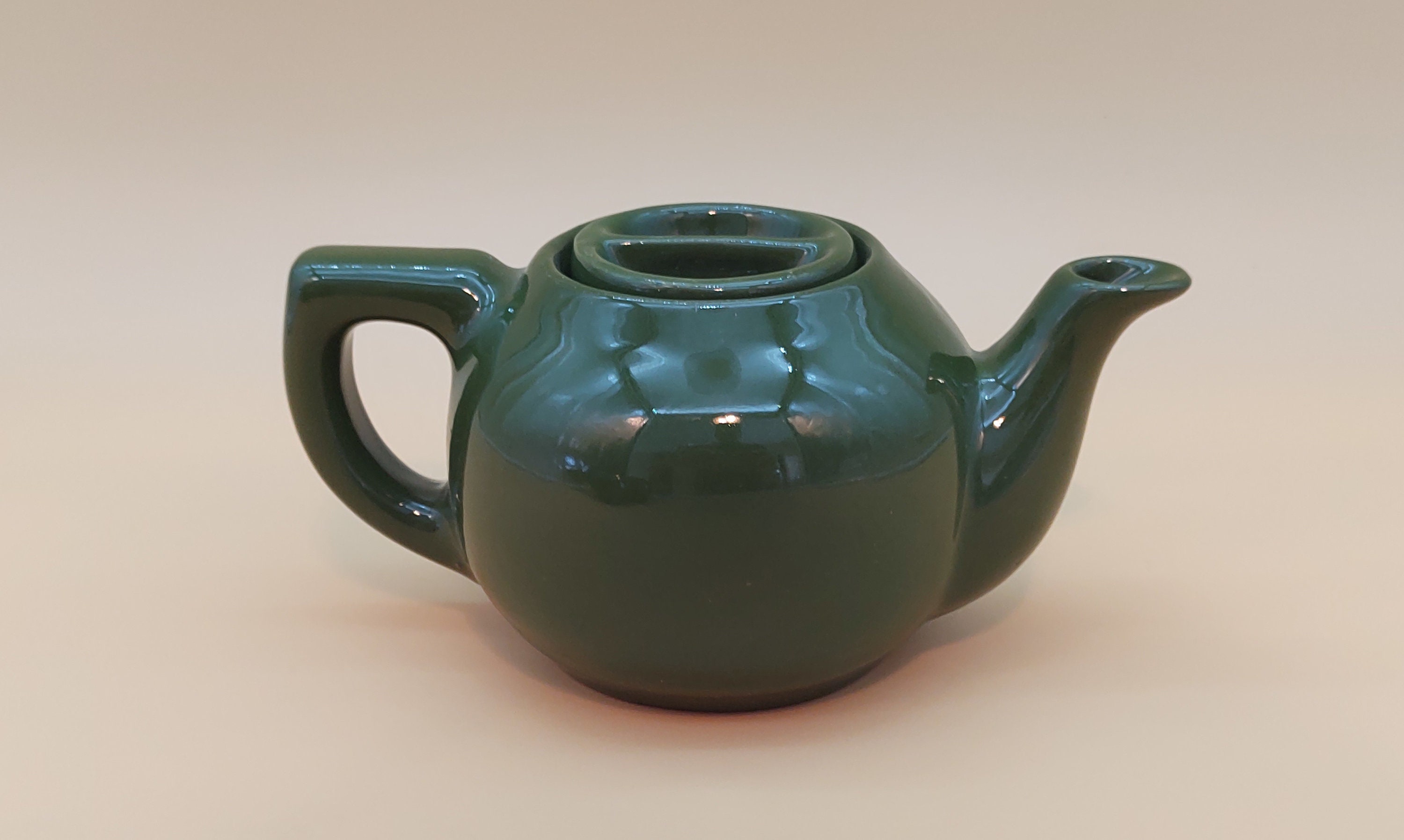 Vintage Unused Green Ceramic Teapot by Beauce Etsy
