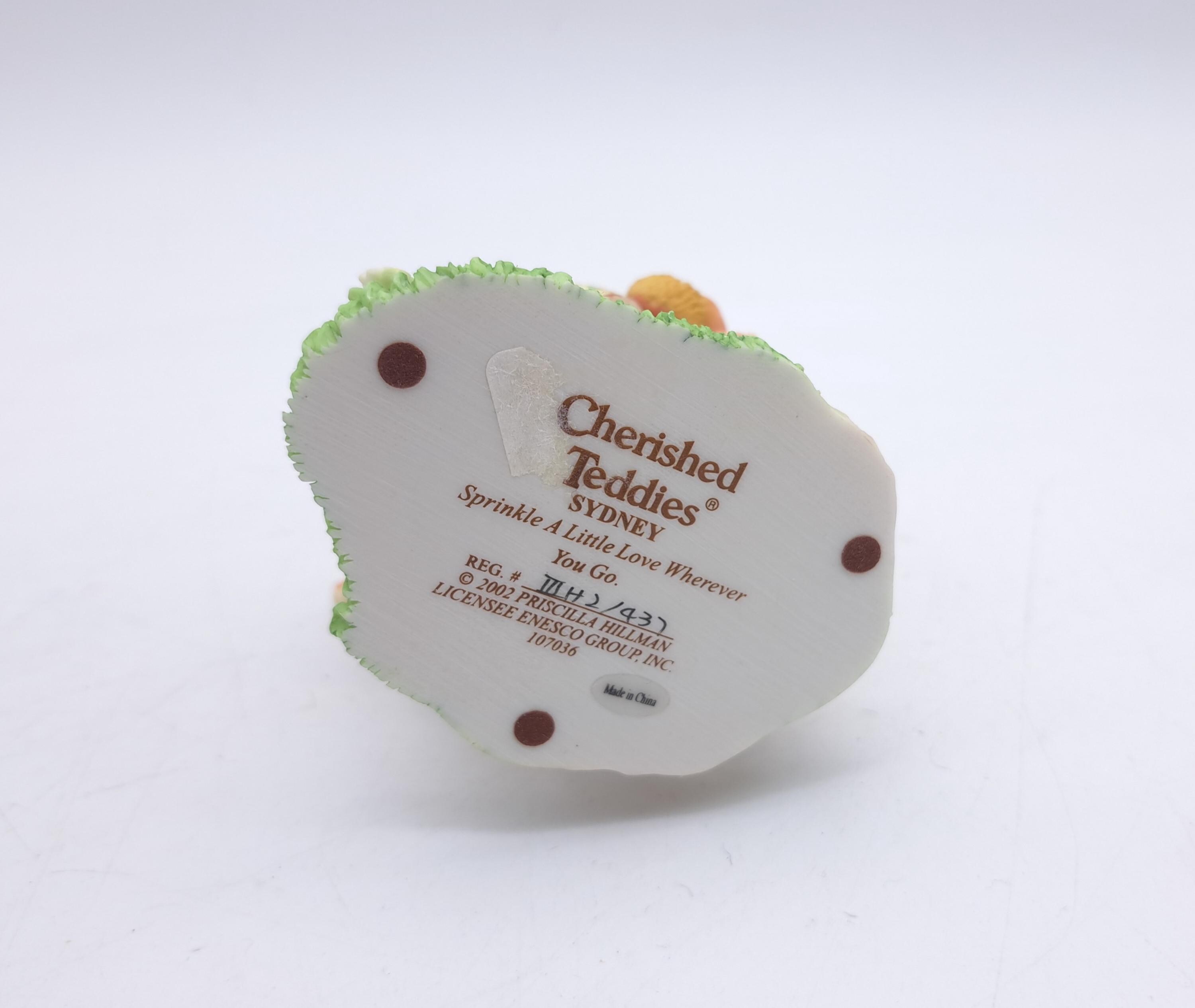 Cherished Teddies -sydney With Certificate & Box - Etsy