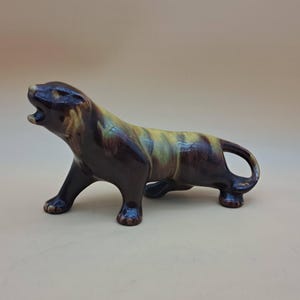 Tiger Porcelain Statue