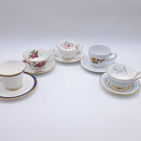 Vintage Teacups Etsy