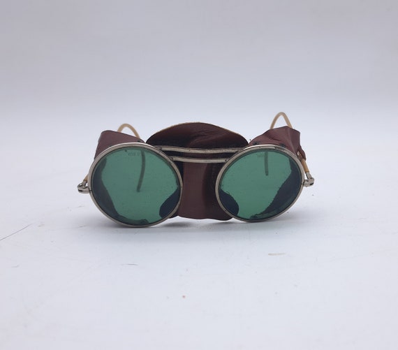 1930s steampunk sunglasses - Gem