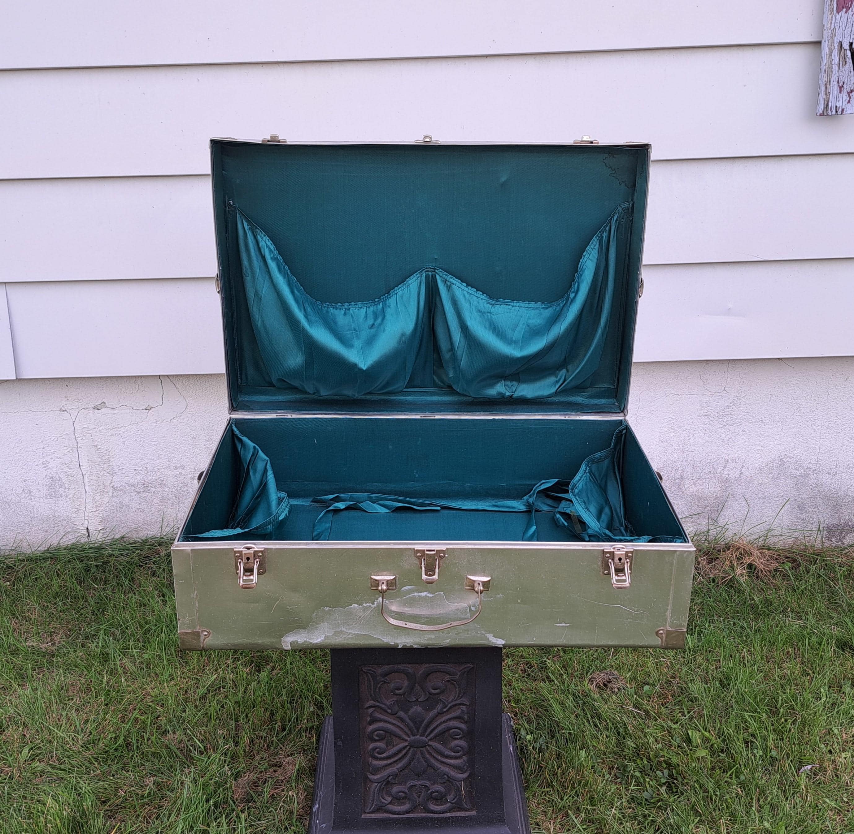 Vintage aluminum suitcase - Etsy 日本
