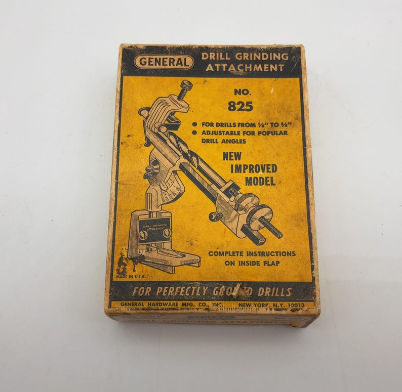 General No 825 Drill Grinding Attachment - Etsy