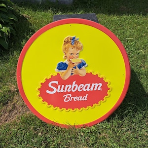 Sunbeam Bread Large Advertising Sign