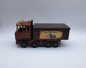 Vintage Wood Model Truck