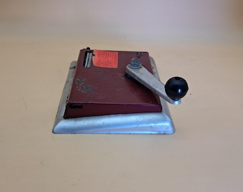 cigarette rolling machine 1970's Cigarette Rolling Machine Premier Supermatic by the Central Tobacco Mfg. Co cigarette rolling machine 1970's Cigarette Rolling Machine Premier Supermatic by the Central Tobacco Mfg. Co