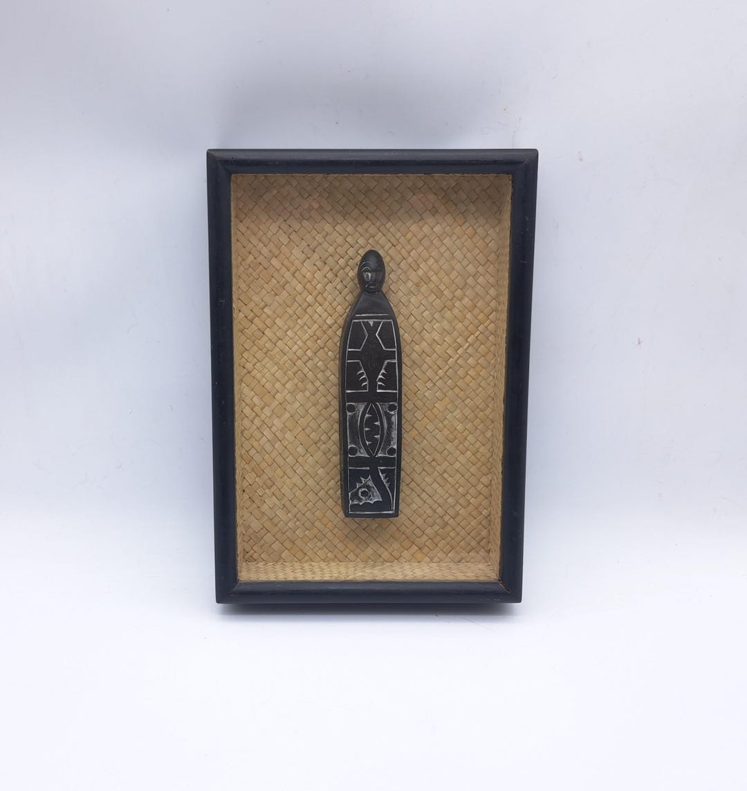 African Statue Shadow Box - Etsy