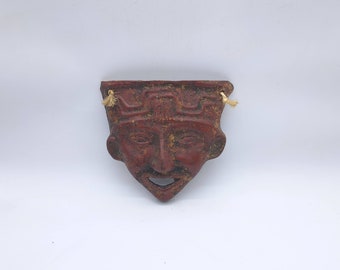 Ceramic Mayan Wall Mask