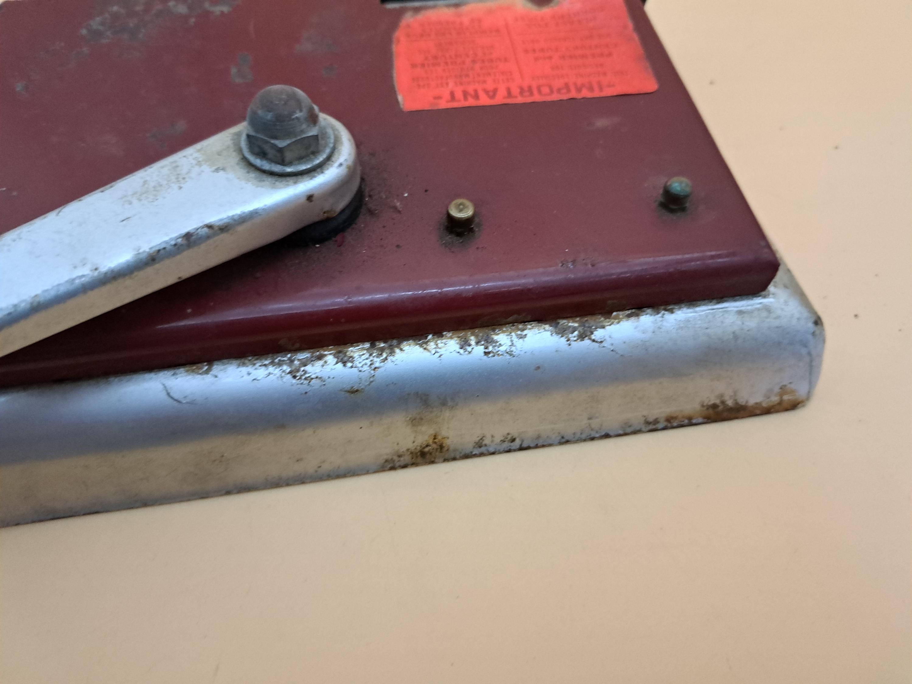 Cigarette Rolling Machine Premier Supermatic by the Central Tobacco Mfg. Co