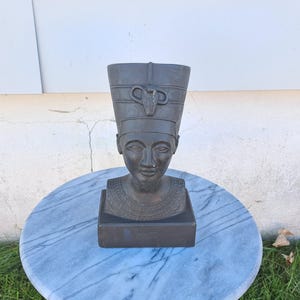 Queen Nefertiti Egyptian Plaster Statue